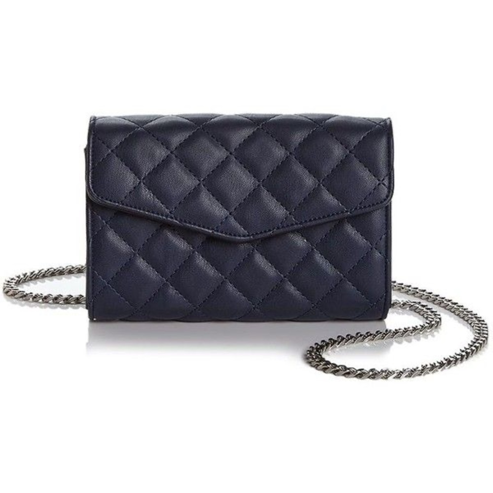 Street Level - Navy Quilted Waist Bag